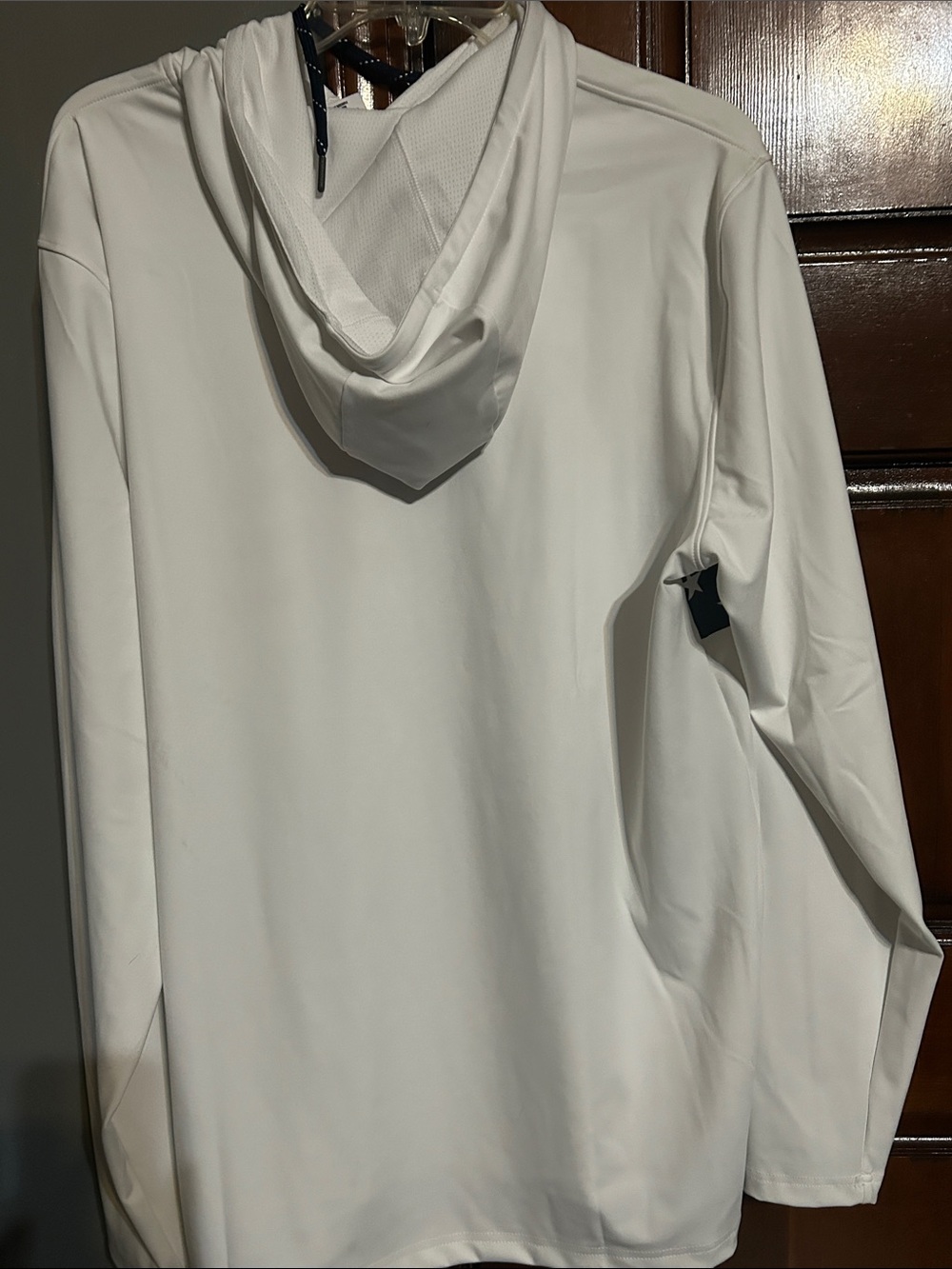 Puma White Hoodie with American Flag Graphic - Picture 11 of 12